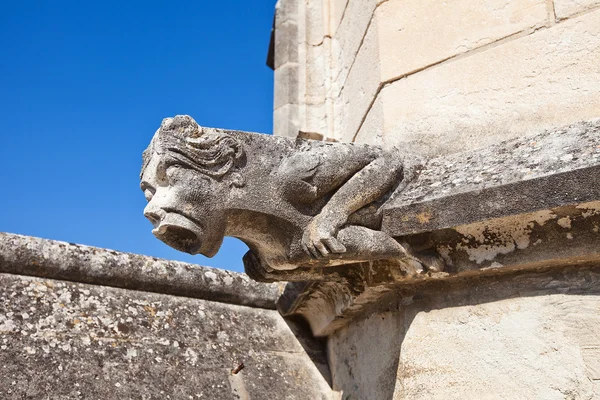 Горгулья Папского дворца (около 1370 года). Avignon, France — стоковое фото