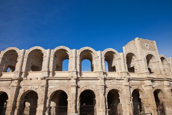 Roman amphitheatre (circa 90 AD). Arles, France — Stock Photo, Image