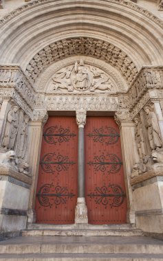 Portal (1190) saint trophime katedralinin Arles, Fransa