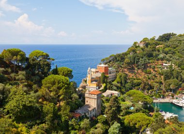 Kilise st. George (1154) Portofino, İtalya