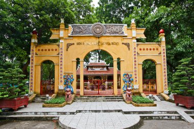Templo de los Reyes colgado. Ciudad Ho chi minh, vietnam