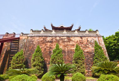 Hanoi, vietnam İmparatorluk Kalesi Kuzey kapısı (1805)