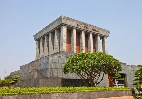 Ho Chi Minh Mausoleum in Hanoi, Vietnam Stockfoto
