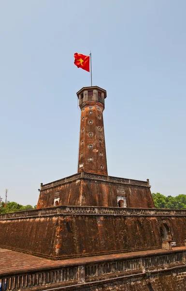 Flag Tower of Hanoi (1812, UNESCO site), Vietnam — Stock Photo, Image