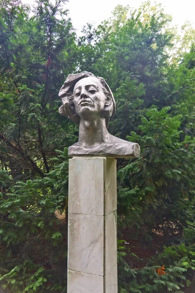 Бюст польского композитора Фредерика Шопена в Калининграде — стоковое фото
