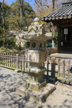 Japon geleneksel taş fener büyük Buda Tapınağı