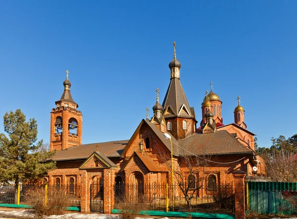 Vvedenskaya kostel (1996). Moscow region, Rusko — Stock fotografie