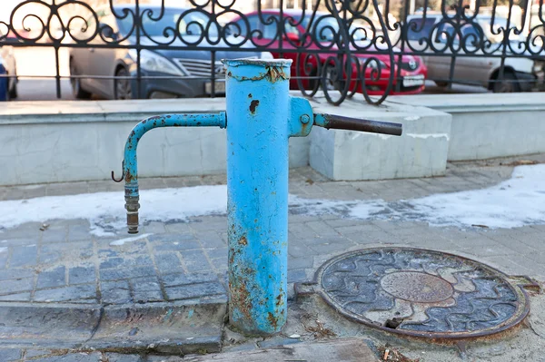 Kursk, Rusya, eski el su pompaları — Stok fotoğraf