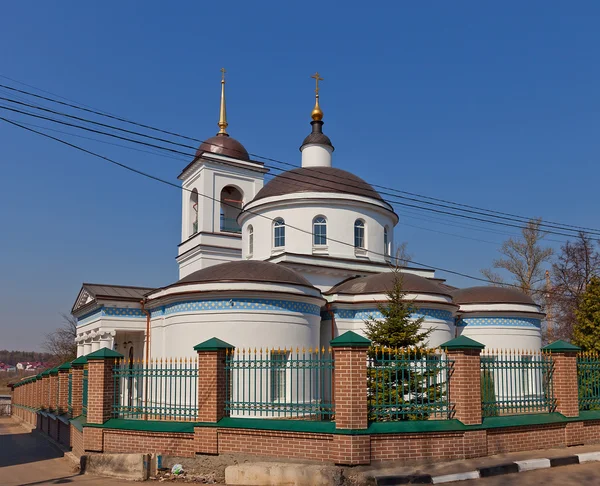 Theotokos of Vladimir church (1833). Kraskovo, Rusia —  Fotos de Stock