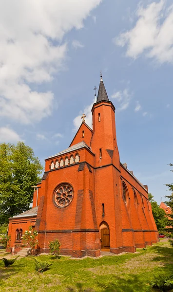 Św Kościół (1904) w Toruniu, Polska — Zdjęcie stockowe