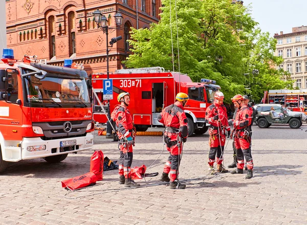 torun, Polonya eğitim itfaiyeciler