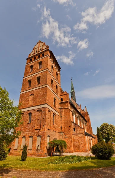 St. Stanislaus church (1521) in Swiecie town, Poland. — Stock Photo, Image