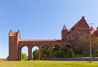 Marienwerder Kalesi (1350) Germen sipariş. kwidzyn, Polonya 