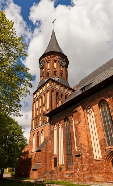 Kathedraal van Koningsbergen (1333) in kaliningrad, Rusland — Stockfoto