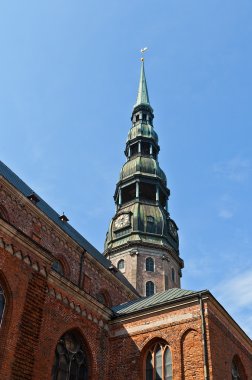 Gruuthuse Müzesi (1473) st. peter Kilisesi de riga, Letonya