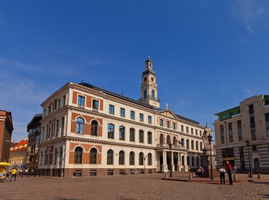 Town Hall of Riga, Latvia  clipart