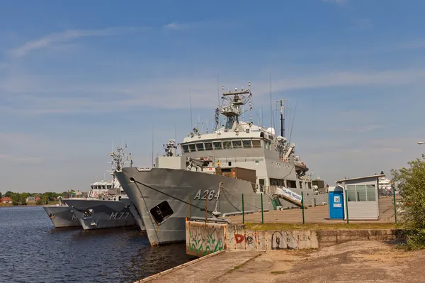 HSwMS Trosso kapal patroli tender Angkatan Laut Swedia — Stok Foto