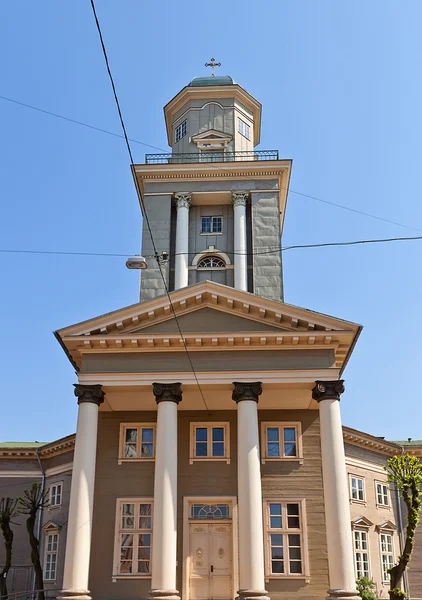 Trä lutherska kyrka av jesus (1822) i riga, Lettland — Stockfoto