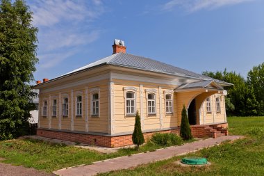 dmitrov kremlin, Rusya ahşap ev (yaklaşık XIX c.)