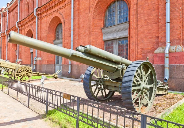 Munice 127 mm britský bl 60-pounder těžkých polních děl — Stock fotografie