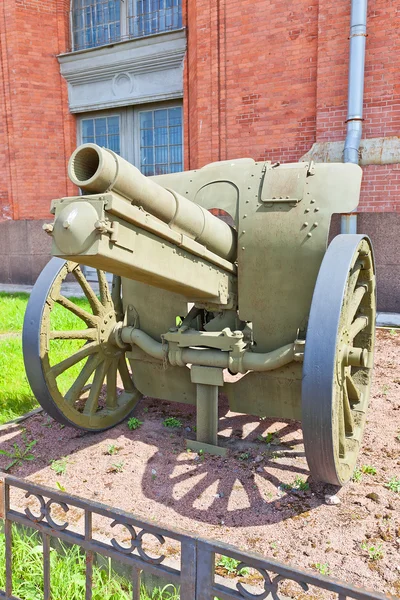 Sowjetische 122 mm Feldhaubitze m1909-37 — Stockfoto