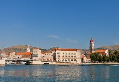 Trogir, Hırvatistan tarihi merkezi. UNESCO tarafından