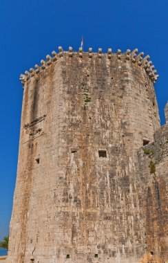 Donjon kamerlengo Kalesi (1437). Trogir, Hırvatistan