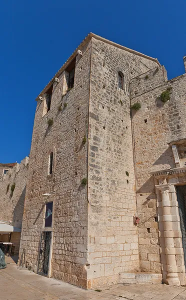 Torre de São Nicolau (XV c.). Trogir, Croácia. Sítio UNESCO — Fotografia de Stock