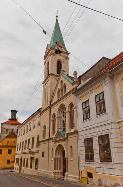 Chiesa dei Santi Cirillo e Metodio (1880). Zagabria, Croazia — Foto Stock