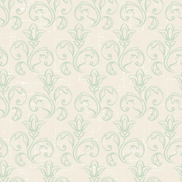 Seamless vintage wallpaper, floral pattern, retro wallpaper. Stock Vector Image by