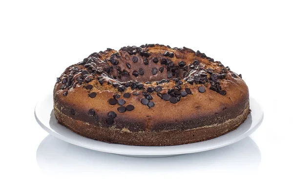 Bolo de chocolate — Fotografia de Stock