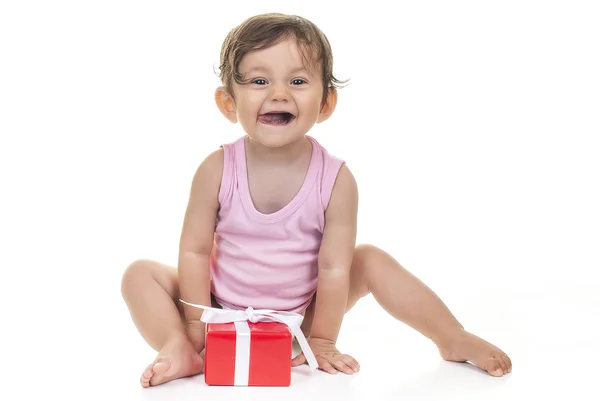 Baby Gift Box — Stock Photo, Image