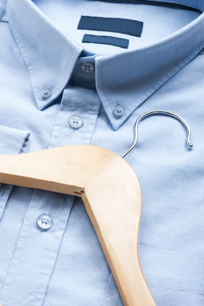 Shirt en doek hanger — Stockfoto