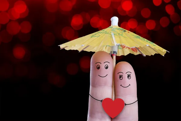 Valentines vinger — Stockfoto