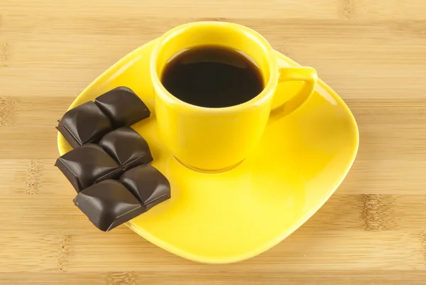 Caffè e cioccolato — Foto Stock