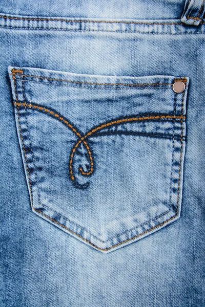 Jeans bleu — Photo