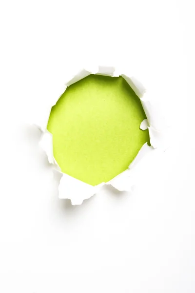 Paper Hole — Stock Photo, Image