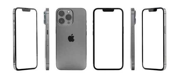 Antalya, Türkiye - 30 Kasım 2021: Yeni çıkan iPhone 13 Pro modelleme seti