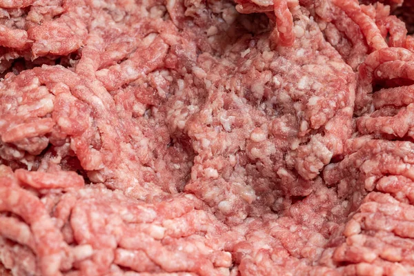 Frisch Gehacktes Rindfleisch Minzemeat Textur Und Hintergrund — Stockfoto