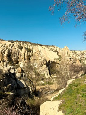 Goreme, Kapadokya 'da Goreme Açık Hava Müzesi - Nevsehir, Türkiye.