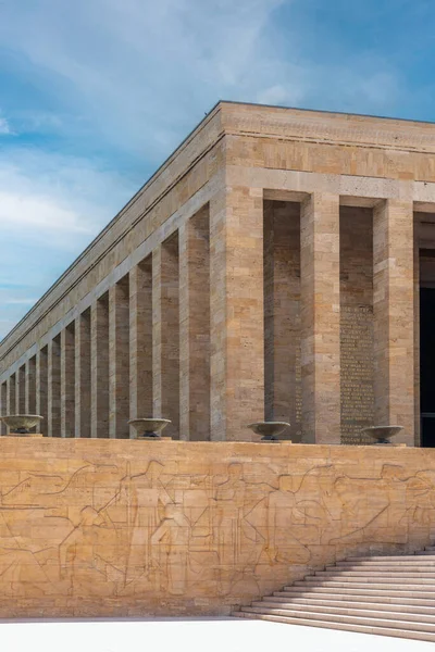 Ankara Turkije Juli 2022 Anitkabir Gelegen Ankara Het Mausoleum Van — Stockfoto