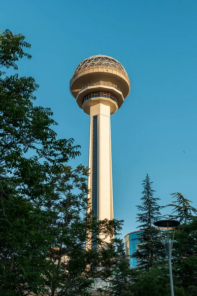 Ankara Turkey July 2022 Atakule Tower Primary Landmark Ankara Turkey — Stockfoto
