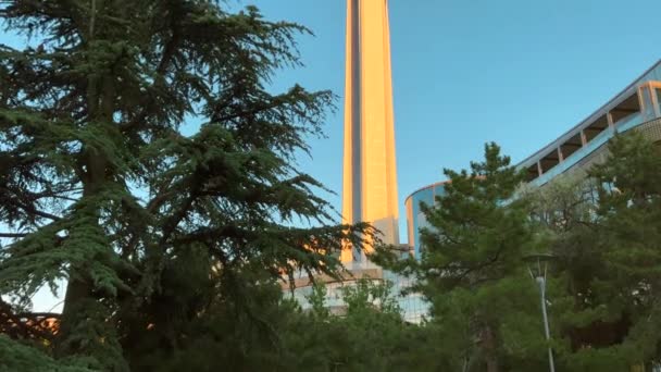 Ankara Turkey July 2022 Atakule Tower Primary Landmark Ankara Turkey — Video