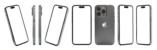 Antalya Turchia Settembre 2022 Recente Rilasciato Iphone Pro Mockup Set — Foto Stock