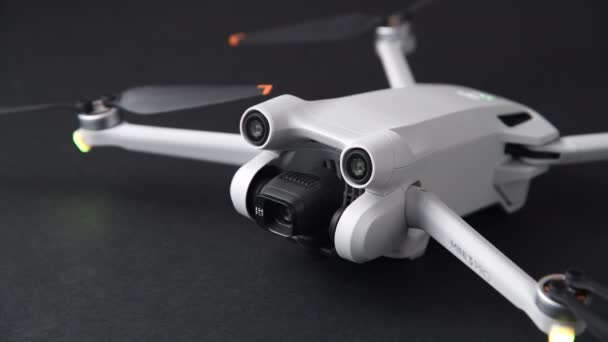 Antalya Τουρκία Σεπτεμβρίου 2022 Mini Pro Drone Της Μάρκας Dji — Αρχείο Βίντεο