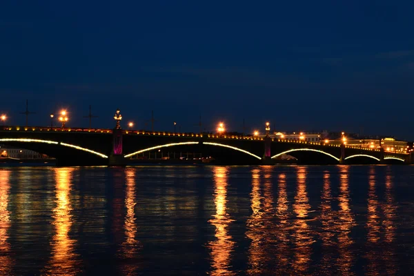 Trinity bridge(Saint-Peterburg, Russia) — Stock Photo, Image