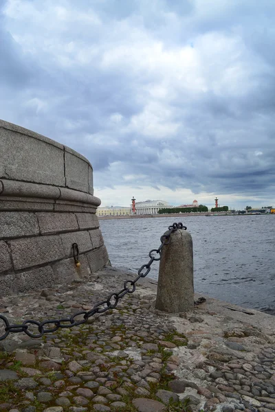 Spettet vasilievsky Island — Stockfoto