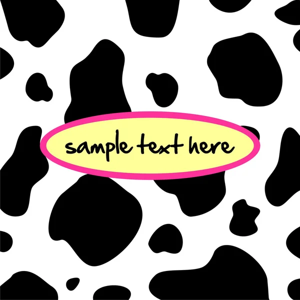 Cow background — Stock Illustration Cow background Stock Vector