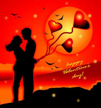 Lovers clipart