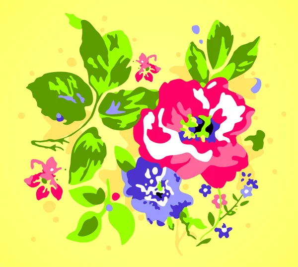 Floraler Hintergrund — kostenloses Stockfoto